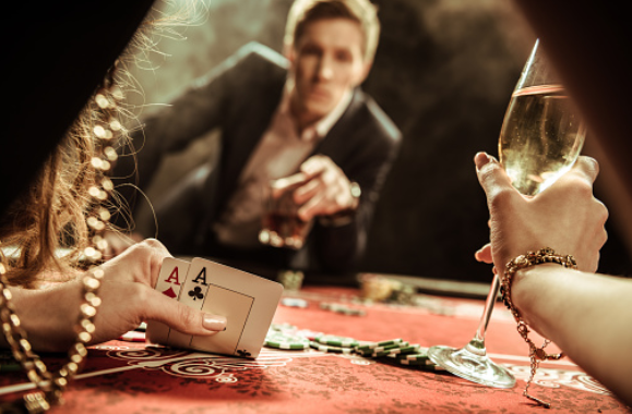 playing poker